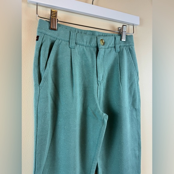 NWT Tea Collection Brillare Trousers in Blue Mineral - Picture 2 of 4